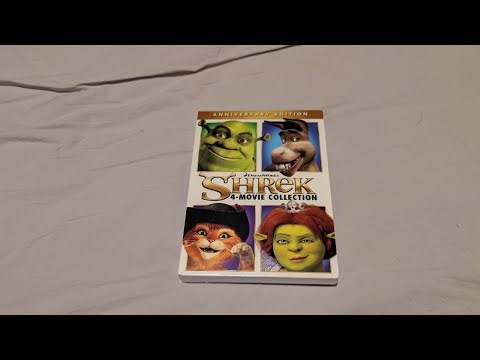 Shrek 4 Movie Collection DVD Unboxing