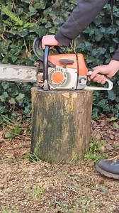 STIHL MS 260 Cold Start - Chainsaw Starting | The Tree Surgeons