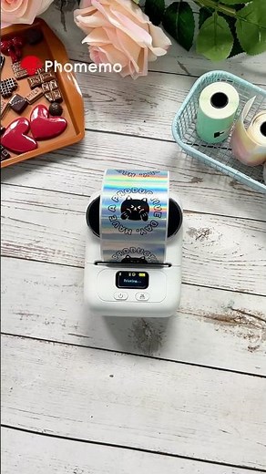 Labeling my food using Phomemo M110 label marker😍🥐 #phomemo #labelingmachine #labelprinter