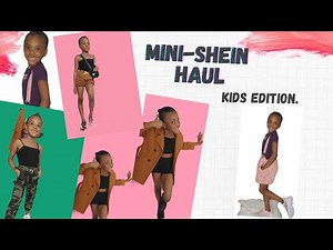 Kid Try -On Haul Video| Shein| Kids fashion
