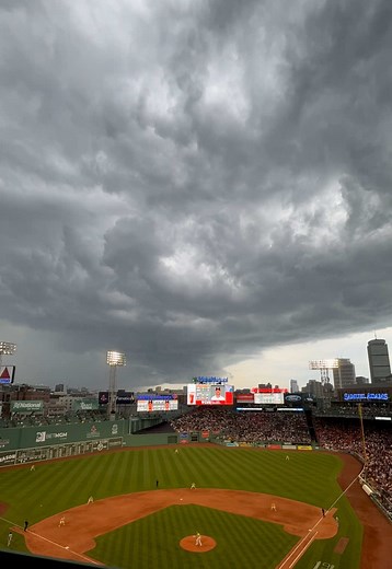 Experiencing a Rain Delay at Fenway Park