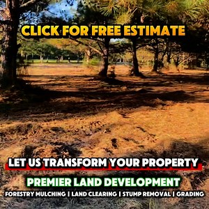 Georgia property owners trust Premier Land Development for superior land clearing and development services. We provide expert forestry mulching, efficient land clearing, complete stump removal, and precise grading solutions tailored to your specific needs and timeline. Our professional team works with residential and commercial clients, and we pay attention to details and make sure they are 100% satisfied before we leave. Click for free estimate! | Premier Land Development | Facebook
