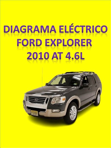 Diagrama Eléctrico Ford Explorer 2010 AT 4.6L PinOut PCM. #mecanicaautomotriz🔧🚘 #diagramaselectricos #Automotriz #mecanicaautomotriz #automotive