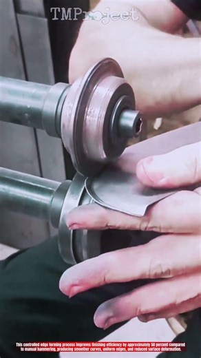 Innovative Sheet Metal Edge Forming Process : Best Smooth Curved Finishing