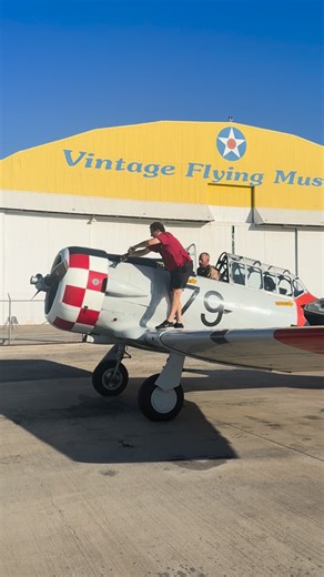 Karolina Marek on Instagram: "North American T-6 hand crank engine start… not something you see every day! #warbird #warbirds #flying #aviation #avgeek #airplane #airplanes #t6 #texas #t6texan #fortworth #aviationlovers"