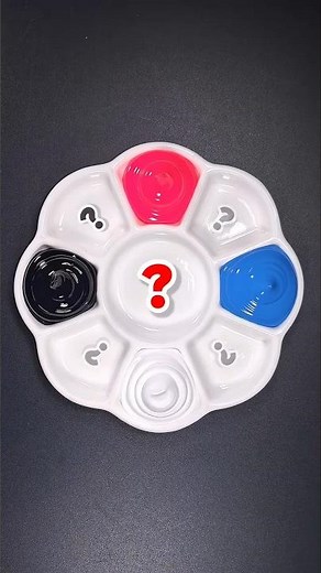🎨 Create 9 colors from 4 primary colors #colormixing #satisfying #primarycolors