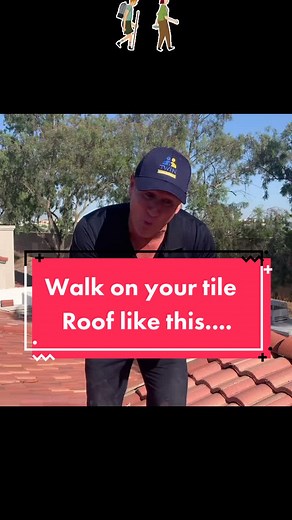 How to Walk on Your Tile Roof Safely