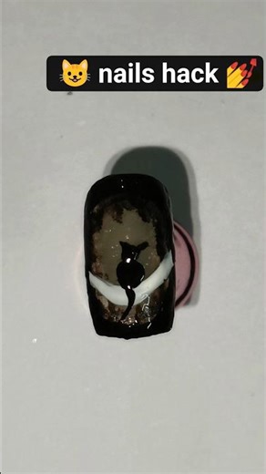 Easy hack for animal nails.💅 #ytshorts #nailart #nails #nailtutorial #shorts l EdgeAccent_artistry01