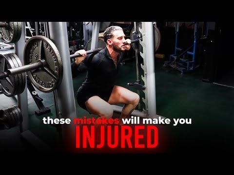 Prevent yourself from INJURY | Top Tips for Proper Form with Barbell Squats on a Smith Machine