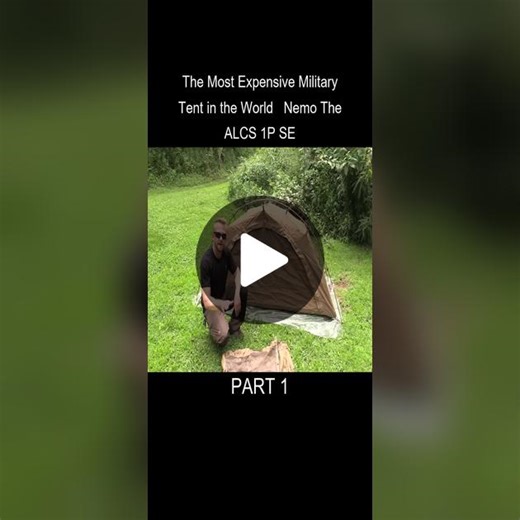 The Most Expensive Military Tent in the World Nemo The ALCS 1P SE