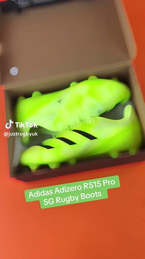 Adidas Adizero RS15 Pro SG Rugby Boots Review