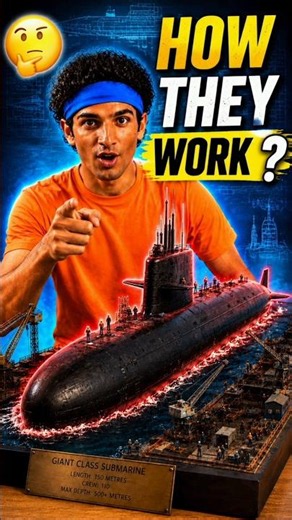 How Do Submarines Work Underwater ? 🌊⚓