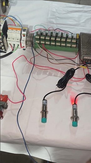 Industrial Sensor Based Motor Control Wiring | Complete Automation Setup Explained