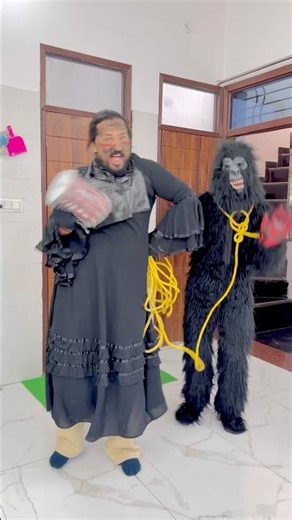 Kali Madari aaya🐻विराज ने ये कैसे किया😱🙏wait for end😳 #shorts