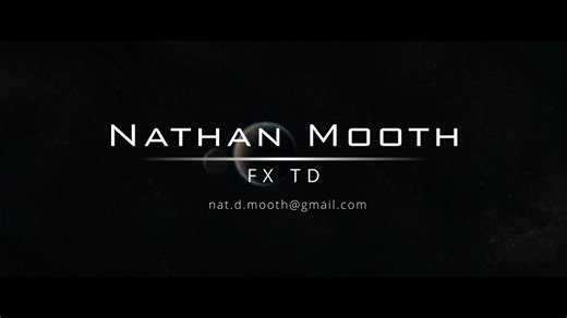Nathan Mooth FX Demo Reel 2025