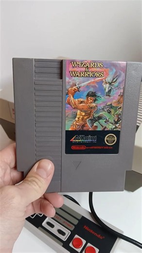 NES Wizards & Warriors Part1 - CRT Sylvania