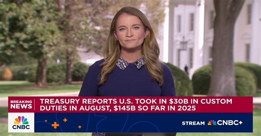 U.S. government reports $345 billion deficit for August, larger than expected