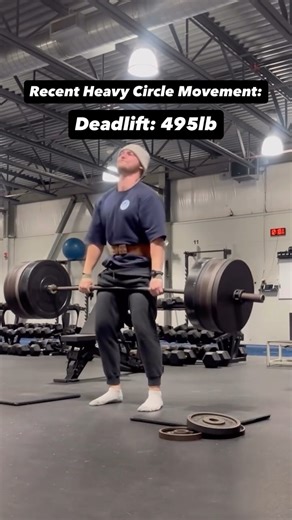 Jonas Wiechmann on Instagram: "Recent Heavy Circle Lifting. Make sure to comment your favorite way to lift heavy circles ⬇️ Progression > Perfection"