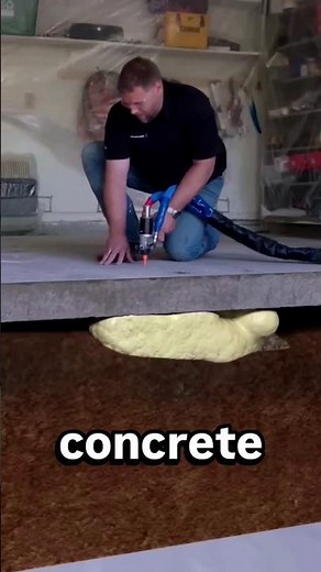 How Polyurethane Foam Lifts Sunken Concrete