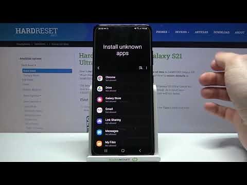 How to Activate Unknown Sources in SAMSUNG Galaxy S21 Ultra – Allow App Installation