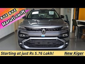 Started From Only ₹5.76 lakh - Renault Kiger Facelift 2025 🎉 | Maruti Swift ✖️ Renault Kiger ✔️
