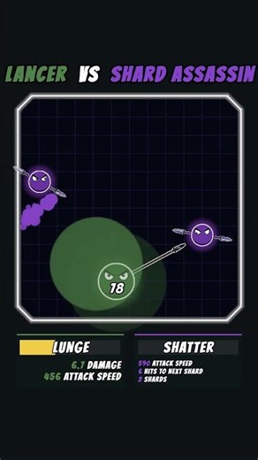 Lancer VS Shard Assassin - Who will win? #battlesimulation