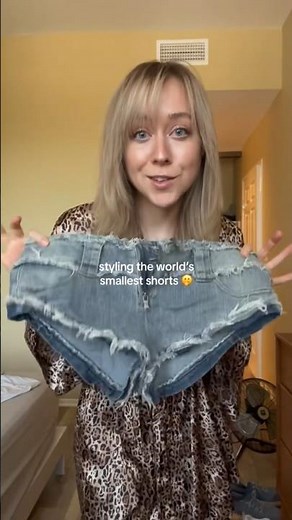 styling the world’s smallest shorts