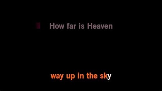 Karaoke How Far Is Heaven - Kitty Wells - CDG, MP4, KFN - Karaoke Version