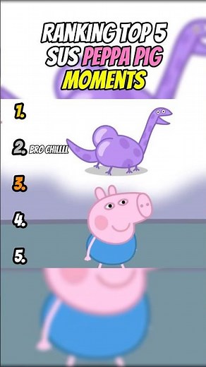 Ranking The Best Sus Peppa Pig Moments (Try Not To Laugh)