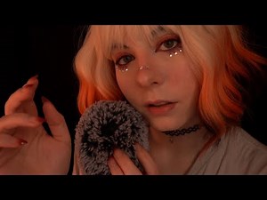 ASMR | tsk & shoop until you fall asleep - mouth sounds, tk, sk, visual, fluffy mic