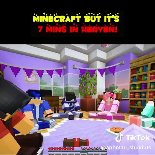 Part 3 | Minecraft but it's 7 MINS IN HEAVEN! #Minecraft #forminecraftpage #minecraftmeme #aphmau