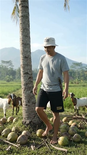 Definisi Kerja Keras: Panjat Pohon Kelapa!
