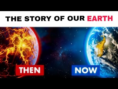 🌍 The Story of How Earth Was Born | Earth’s Origin Explained 🌌
