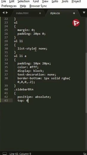 Create Animated Slide Bar | HTML and CSS | Sourcecode