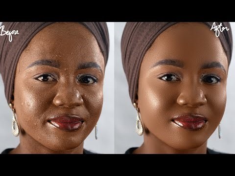 High-End SKIN RETOUCHING using FREQUENCY SEPARATION in Photoshop In 10 Minutes