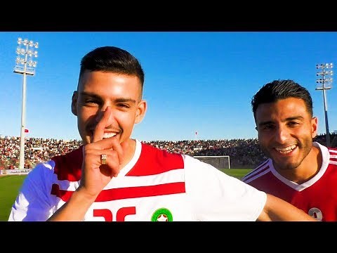 Playing football in Morocco: Rappers & Legends!!! Touzani Vlog