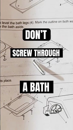 How to fit a bath without damaging it
