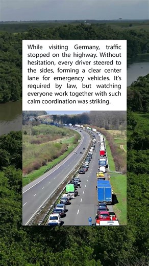 How Germany Clears Highways for Emergencies