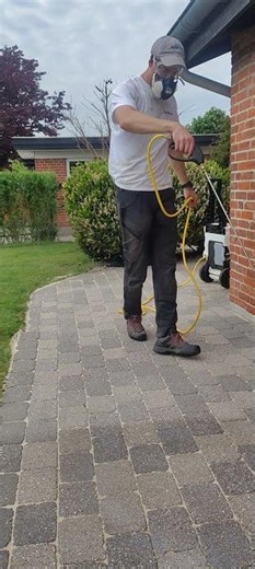 Impraegnering af fliser #fliserensning #fliserens