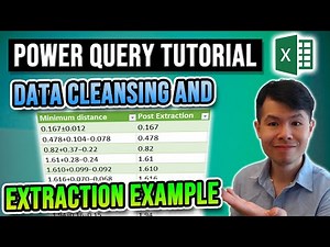 How to extract numbers trapped in a text column? Data cleansing/transformation using Power Query
