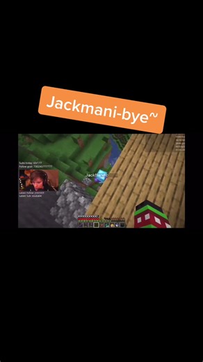 Jack manifold?! Jackmani-Drown~#minecraft#fundy#jackmanifold#falloffbridge
