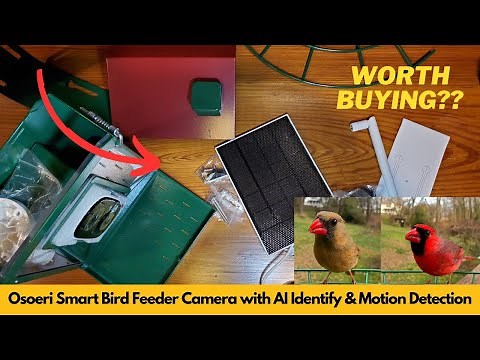 Osoeri Smart Bird Feeder Camera with AI Identify and Motion Detection | Worth Buying?
