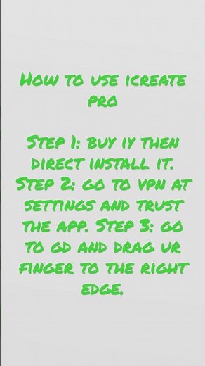 How to use icreate pro™️