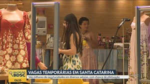 SC está com milhares de vagas temporárias abertas