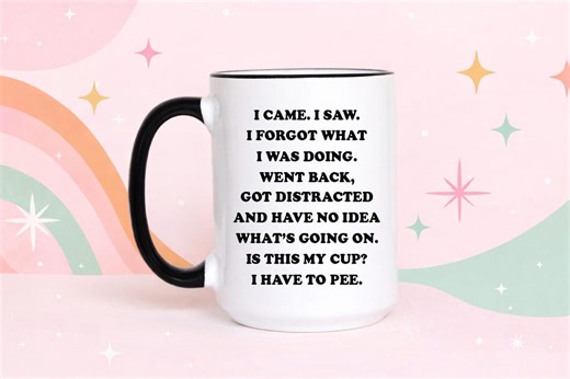 Funny ADHD Mug Forgetful Brain Coffee Mug ADHD Humor Gift Distracted Mind Mug Relatable ADHD Gift Funny Coffee Cup - Etsy