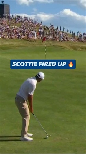 The chip-in heard around the course 🤯