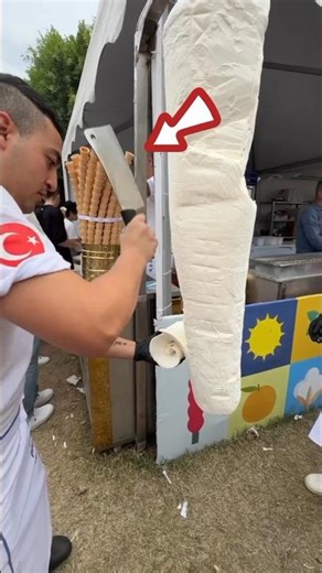 Unique Turkish Icecream!