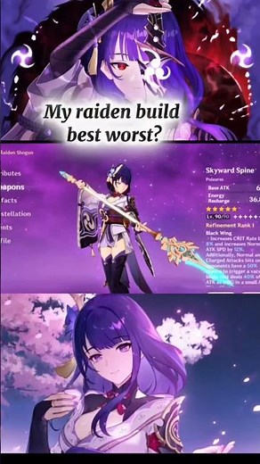 Maximize Your Raiden Shogun: Perfect Build Guide