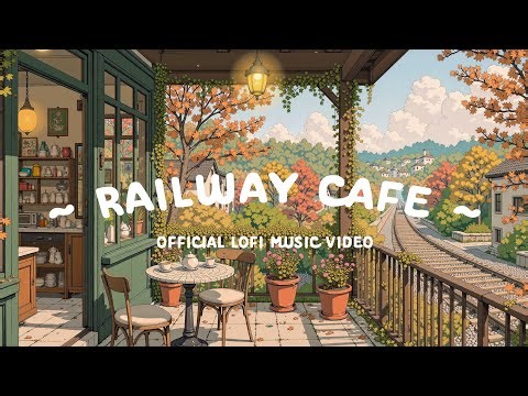 Railway Cafe 🌥️ Take a time to rest / enjoy - Official Lofi Music Video