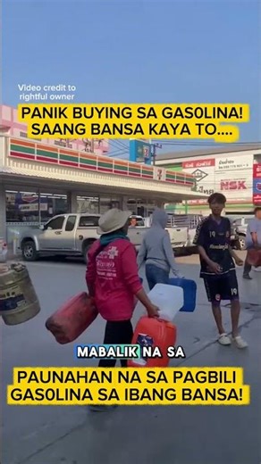 Paunahan sa pagbili ng GAS0LINA sa ibang bansa! Buong mundo talaga apektado sa GYER@! | Middle east.